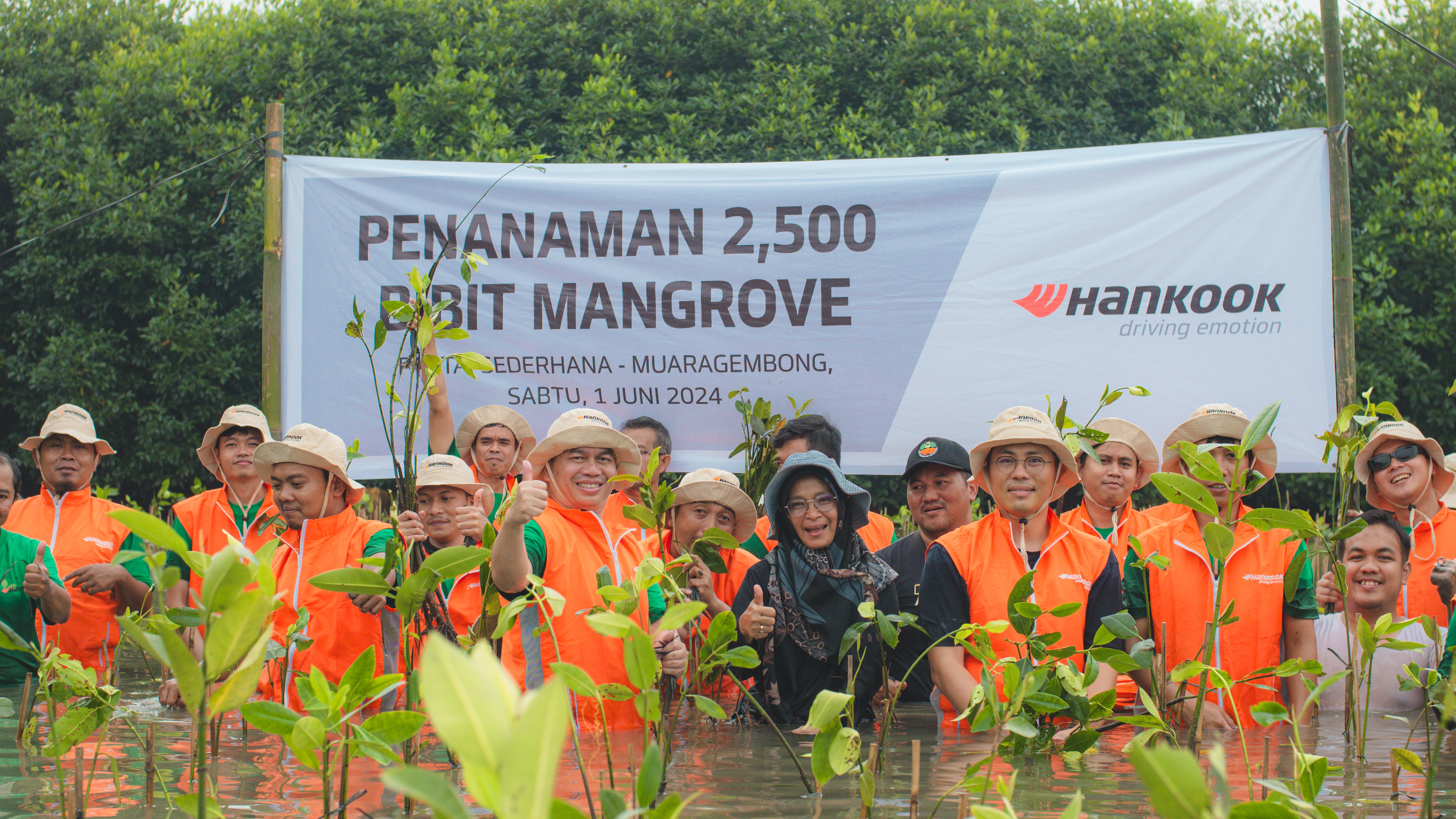 Penanaman 2500 bibit mangrove